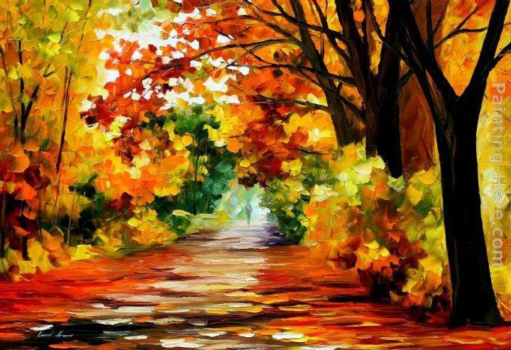 Leonid Afremov PATH OF SUN BEAMS